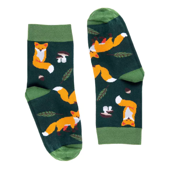 Fox Non Slip Socks / Baby / Kids / Adult - Faves. Socks&Friends