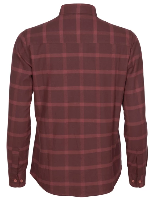 Värnamo Flannellen Shirt - Women – Dusty Dark Pink - Pinewood