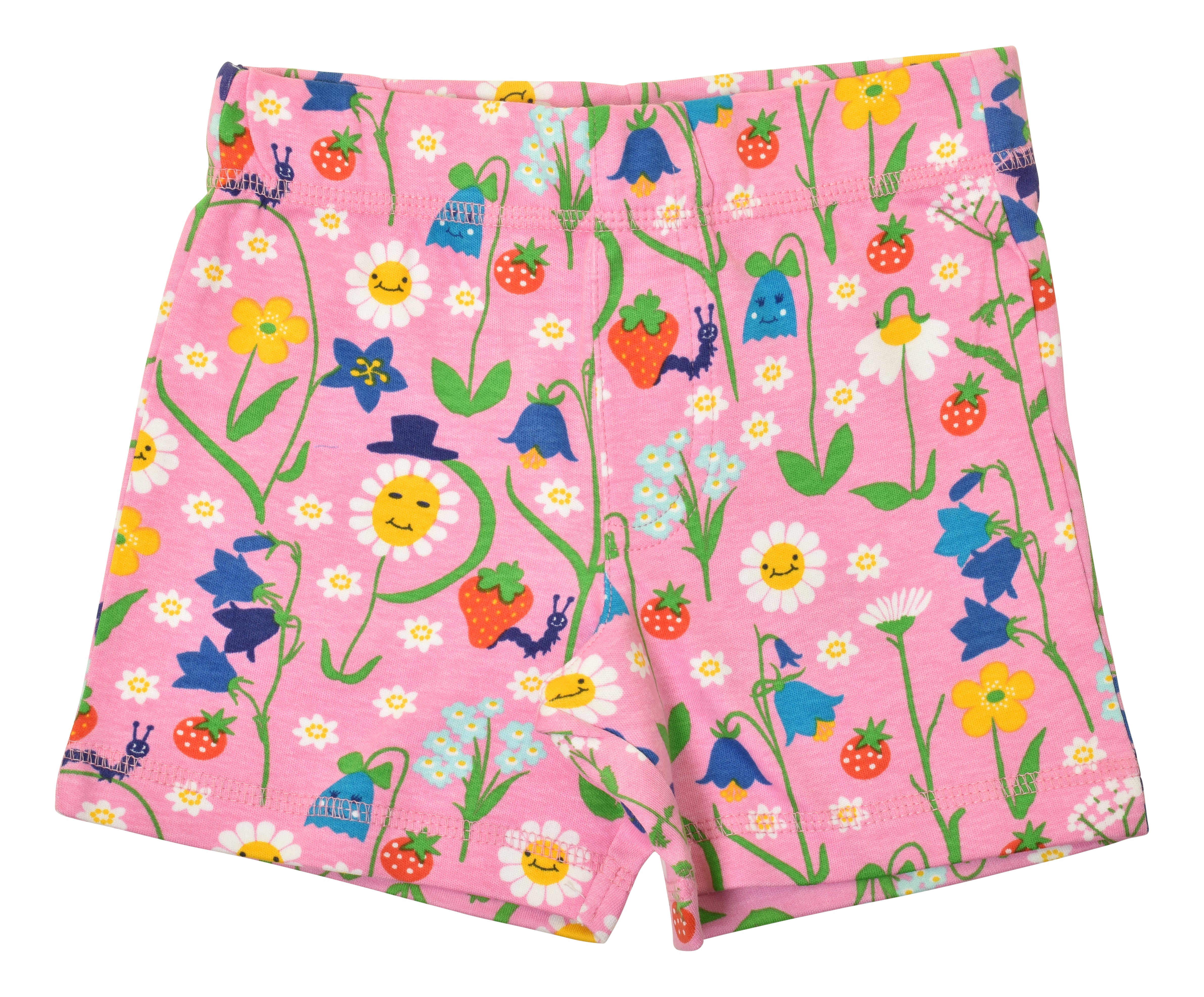 Korte Broek / Short Pants Chiffon Lilac Happy Flower - Duns Sweden