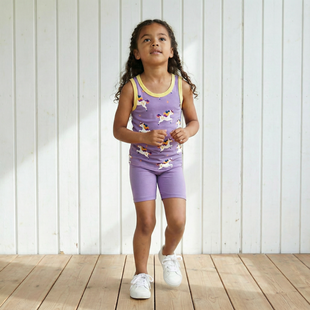 Korte Broek / Shorts Cycling Solid Purple 26 - Maxomorra