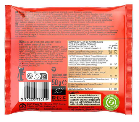 Spicy Christmas Cookie (glutenvrij & vegan) – Kookie Cat