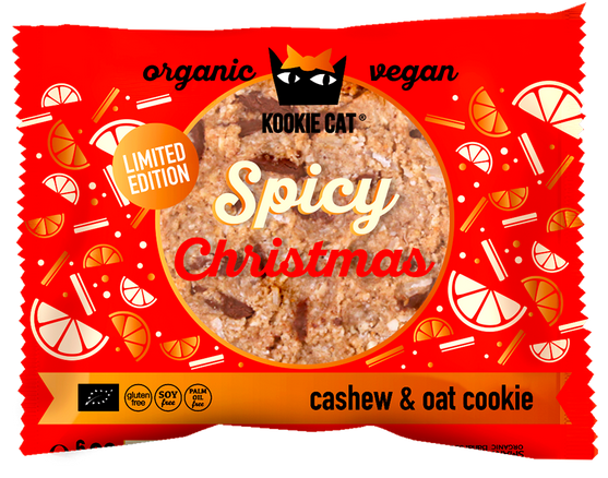 Spicy Christmas Cookie (glutenvrij & vegan) – Kookie Cat
