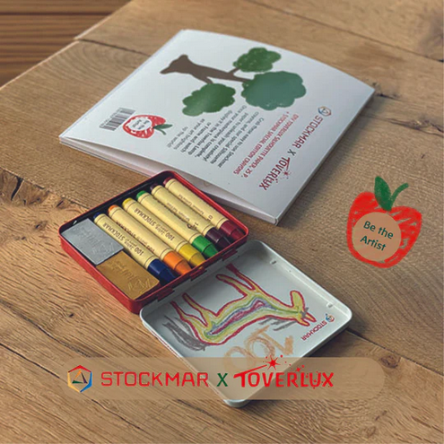 Stockmar Special Edition Krijtjes + DIY Toverlux Silhouette Paper 25 st - Toverlux