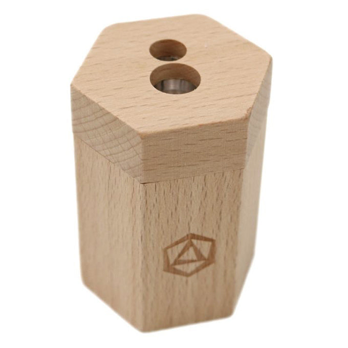 Houten Dubbele Puntenslijper - Stockmar