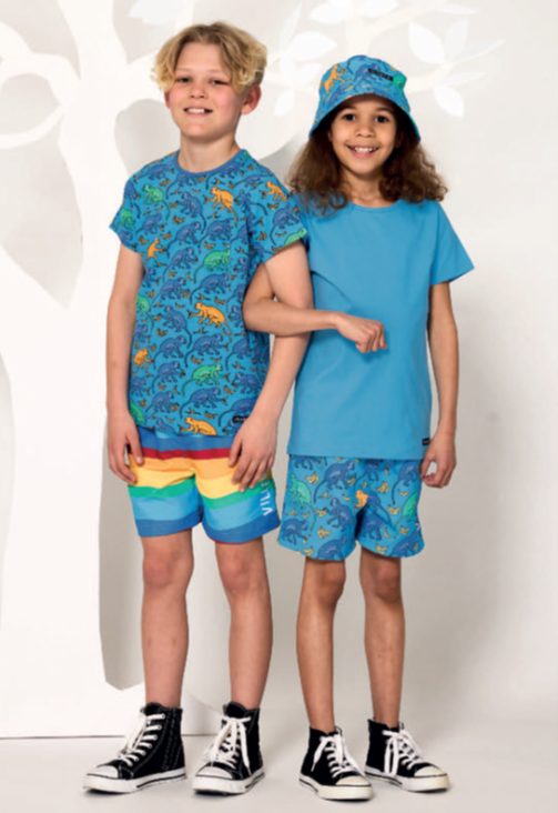 Zwembroek / Surf Shorts Monkey Bay - 100% gerecycled - Villervalla
