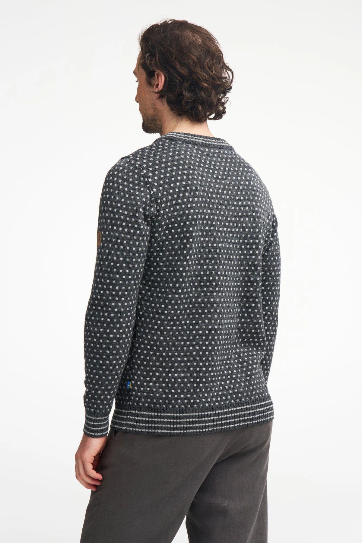 Trui Sverre Crewneck Loden Green - Ivanhoe of Sweden