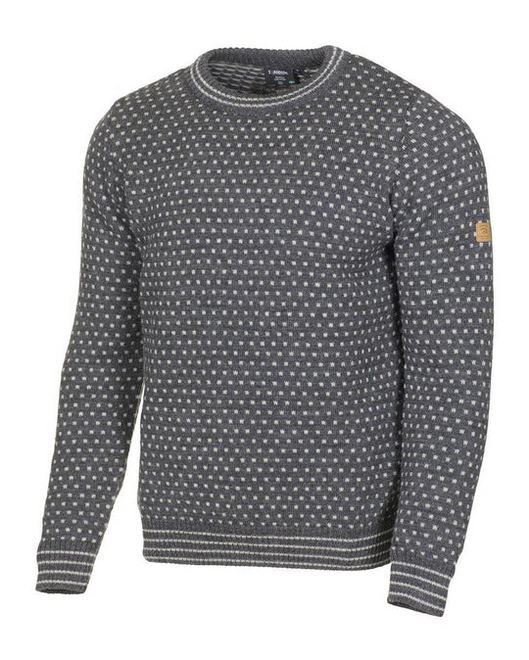 Trui Sverre Crewneck Grey - Ivanhoe of Sweden
