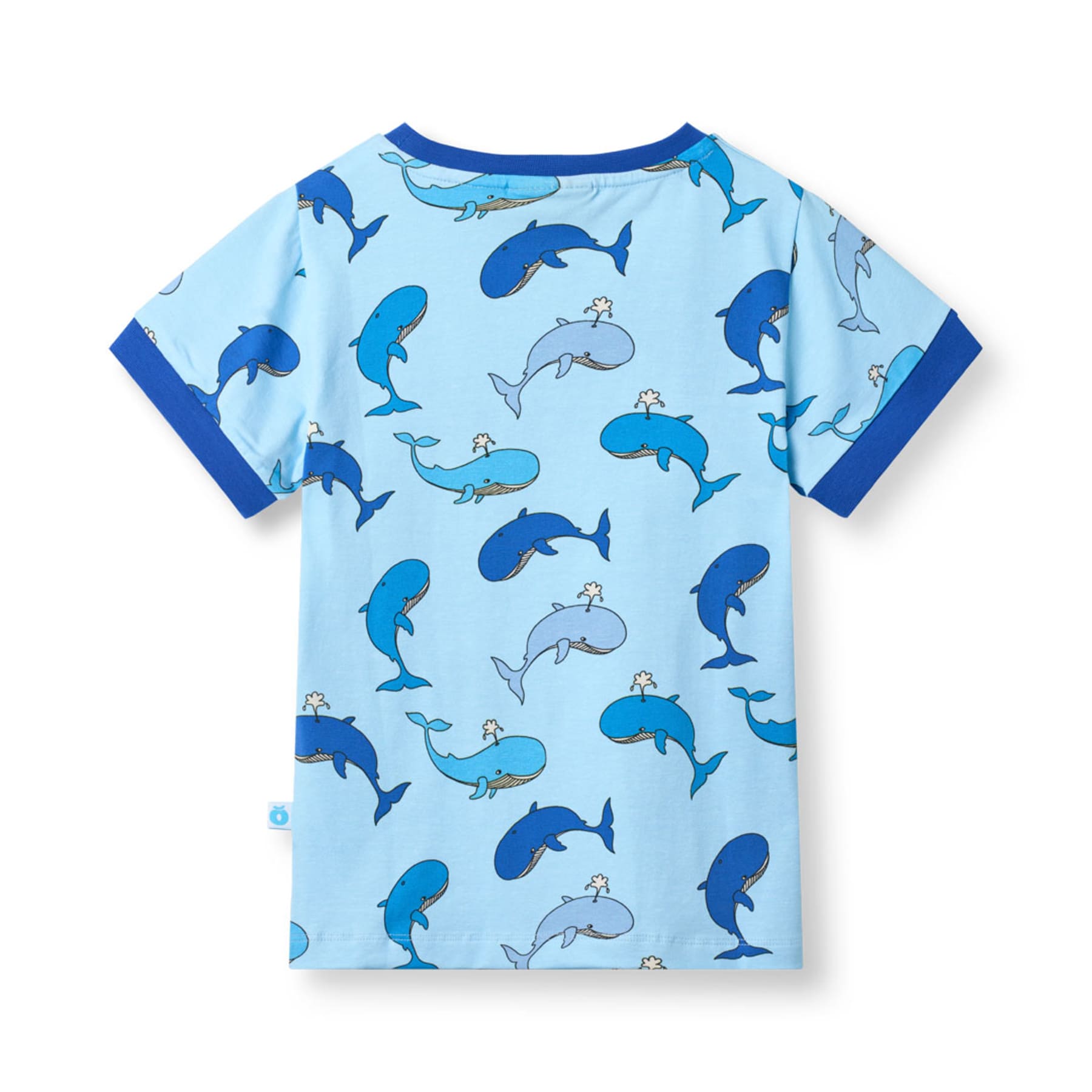 T-shirt Elstar with Whales - Småfolk