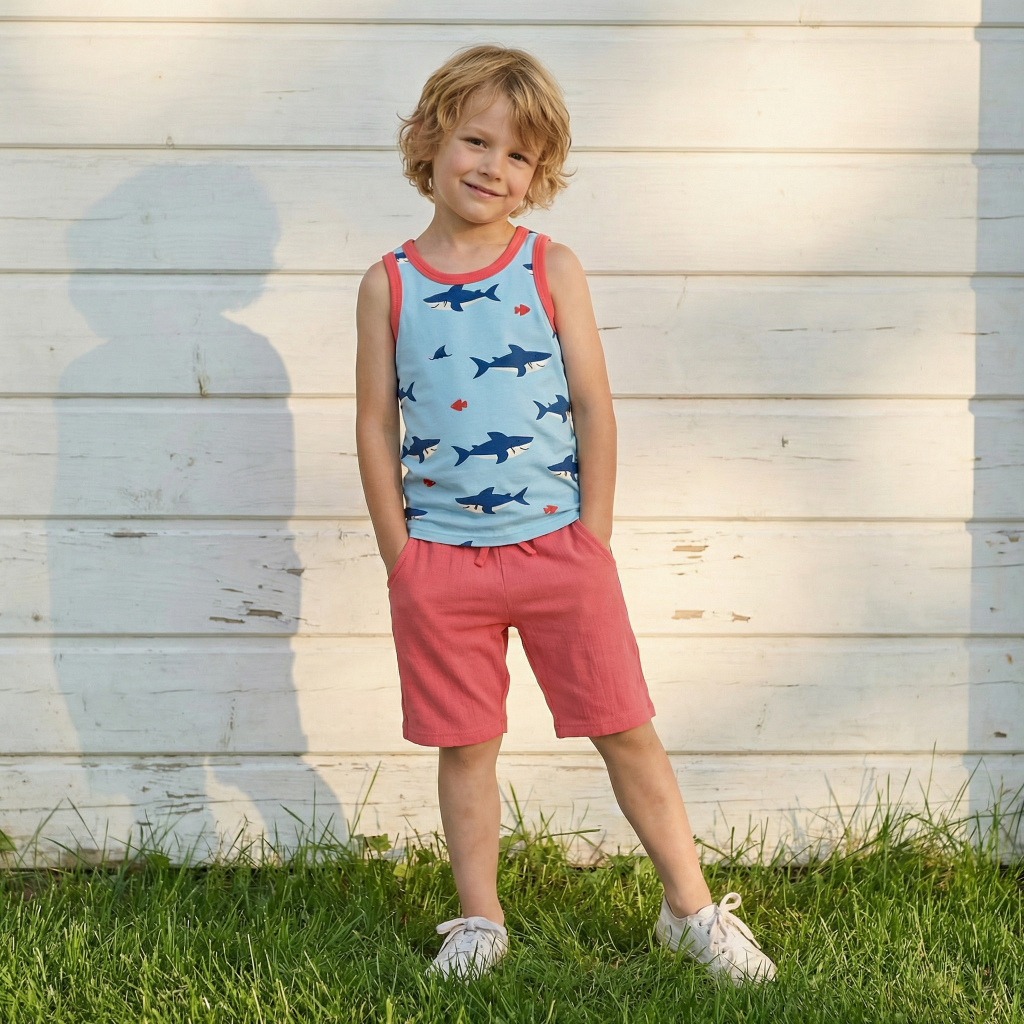 Hemd / Tanktop Shark - Maxomorra