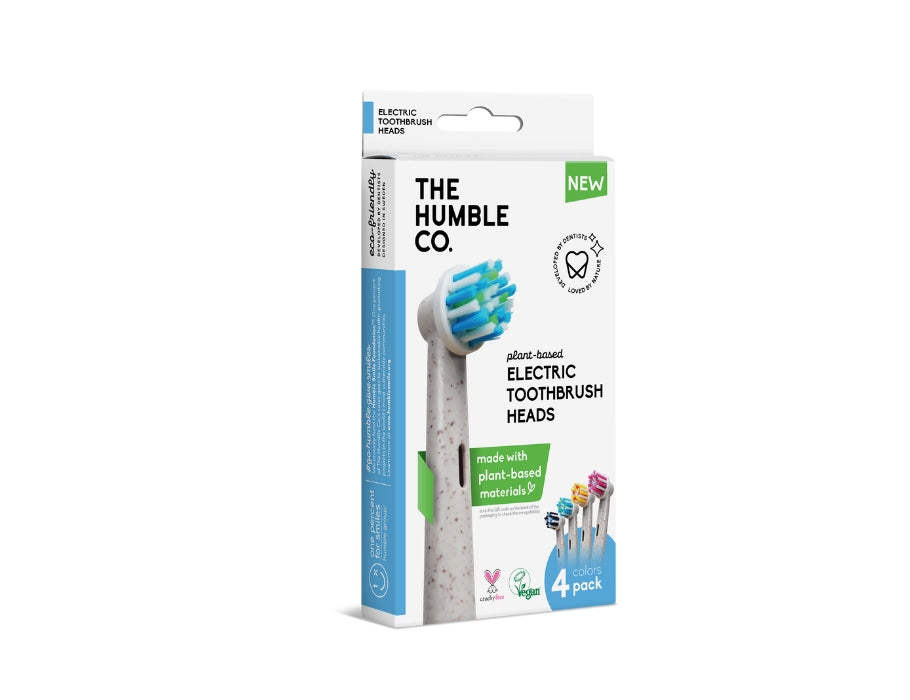 Opzetborstels - Plant based - 4-pack - Oral B - Humble Brush