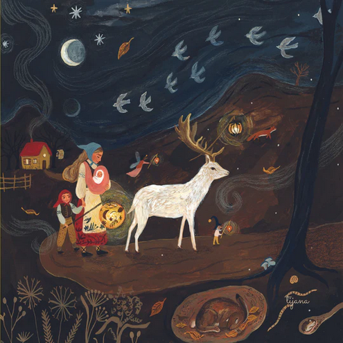 Toverplaat Strolling among the stars Silhouette – Tijana Draws