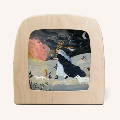 Toverplaat Winter Solstice Silhouette – Tijana Draws