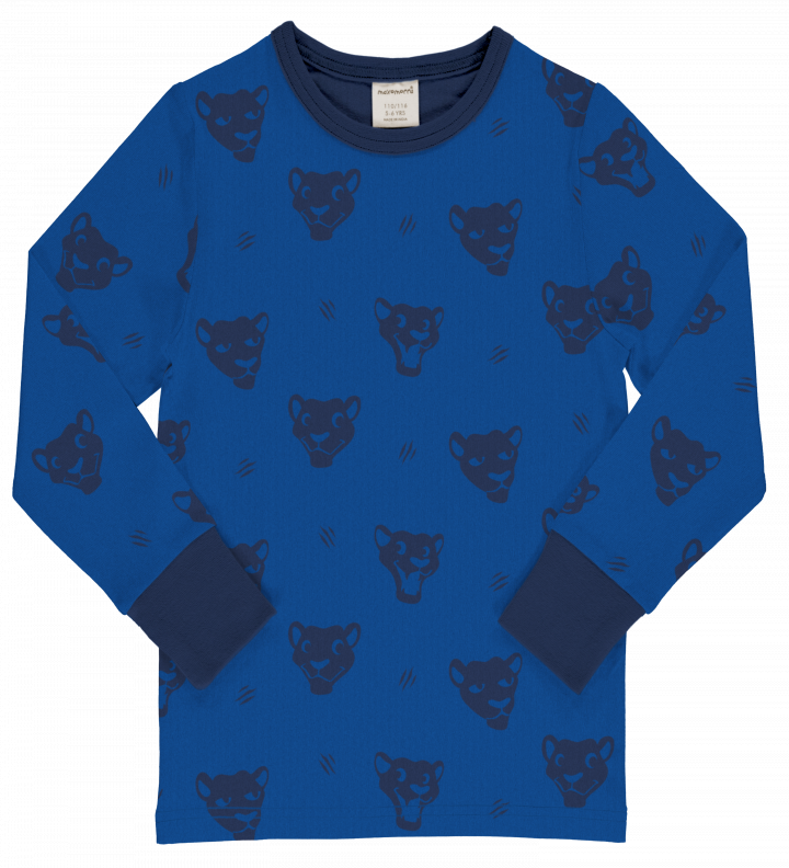Longsleeve Top LS Mono Panther - Maxomorra
