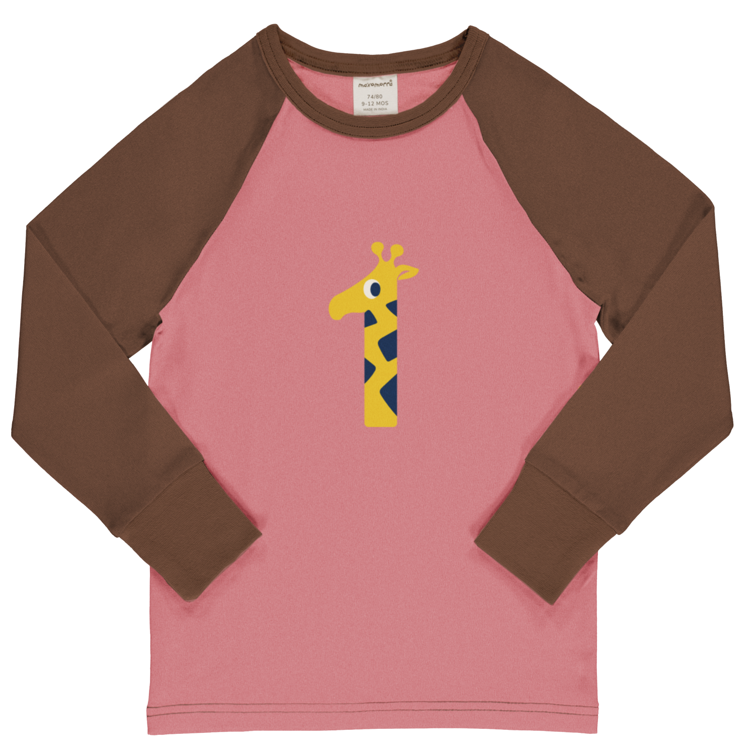 Longsleeve Top LS Raglan Age 1G - Maxomorra