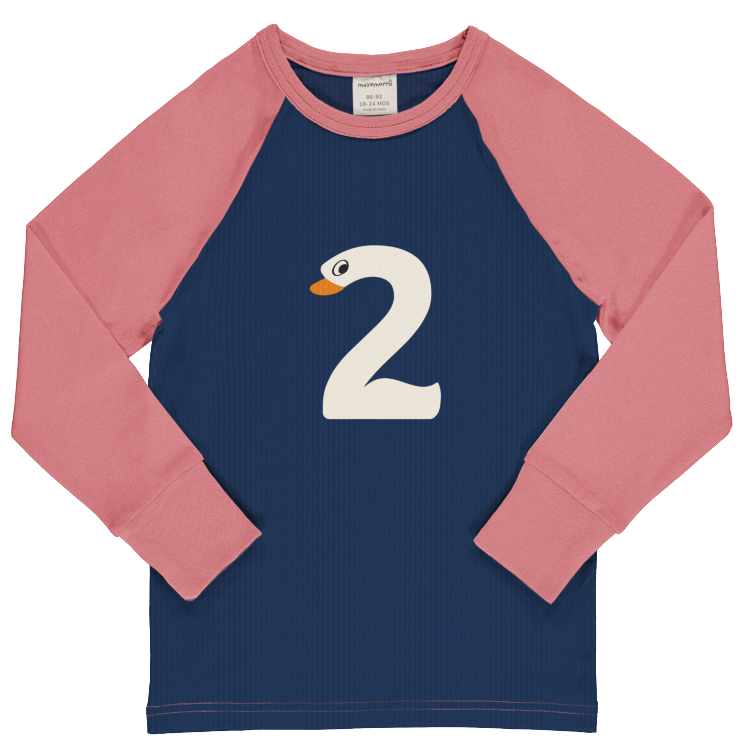 Longsleeve Top LS Raglan Age 2G - Maxomorra