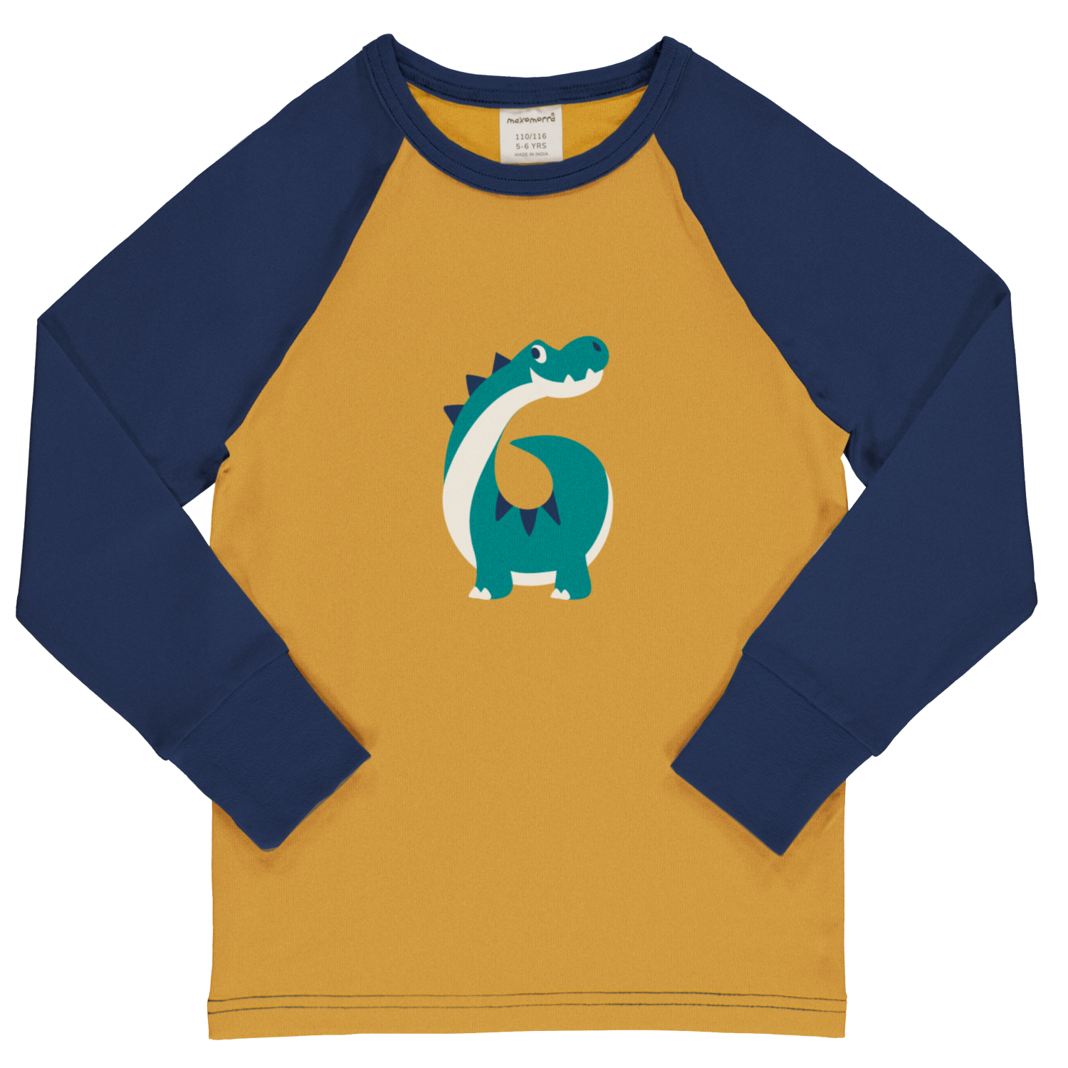 Longsleeve Top LS Raglan Age 6B - Maxomorra
