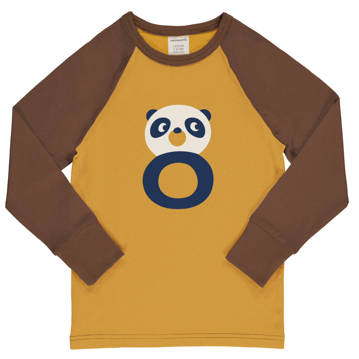 Longsleeve Top LS Raglan Age 8G - Maxomorra