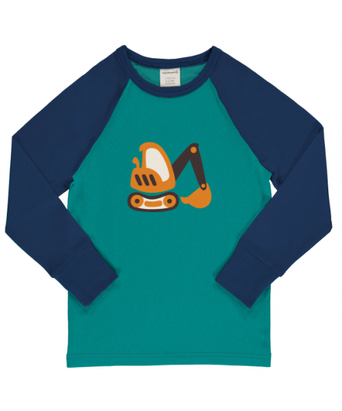 Longsleeve Top LS Raglan Excavator - Maxomorra