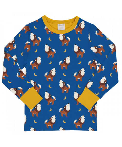 Longsleeve Top LS Wolf - Maxomorra