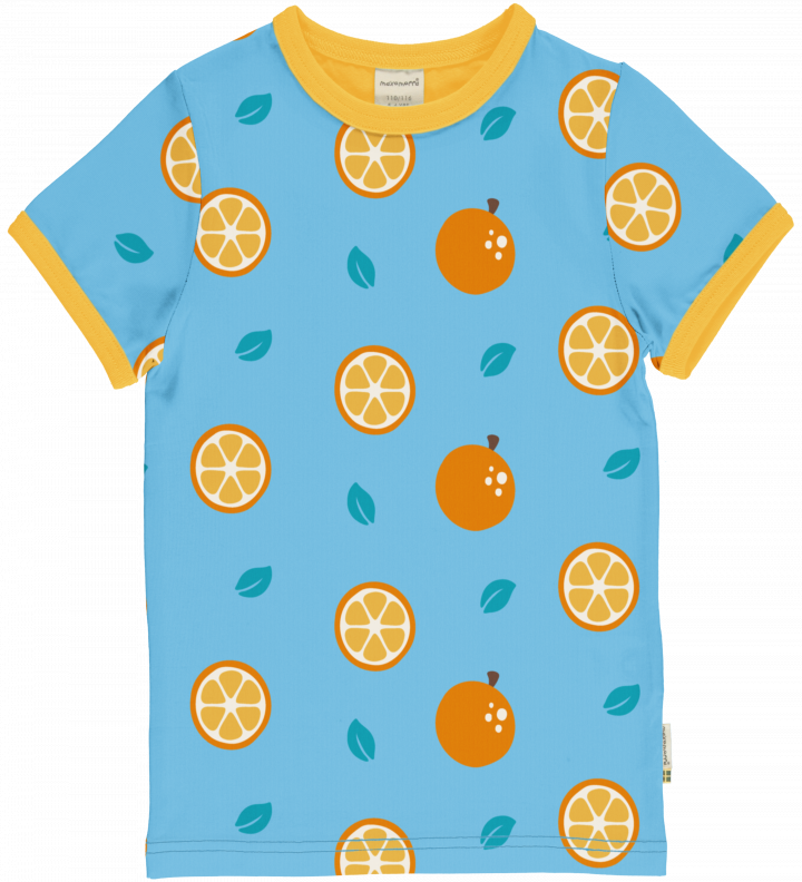 T-shirt SS Orange - Maxomorra