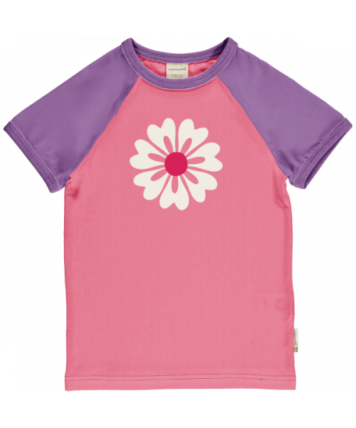 T-shirt / Top Raglan SS Flower - Maxomorra