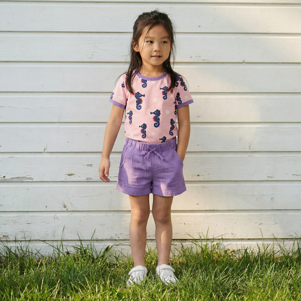 T-shirt / Top SS Seahorse - Maxomorra