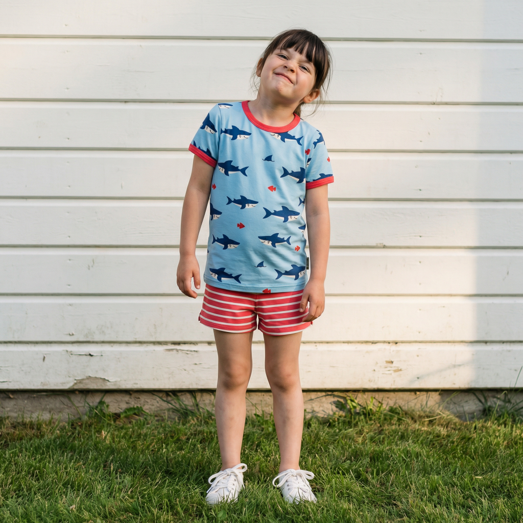 T-shirt / Top SS Shark - Maxomorra