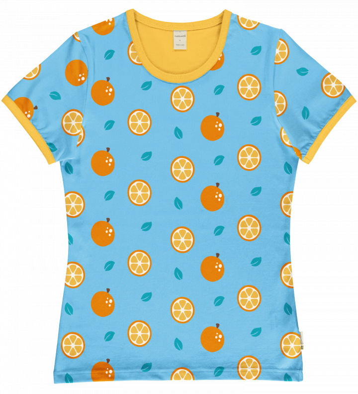 T-shirt Woman Orange - Maxomorra