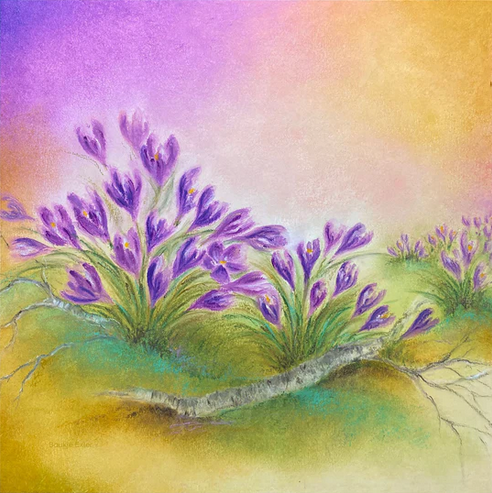 Toverplaat Purple Delight Silhouette - Baukje Exler