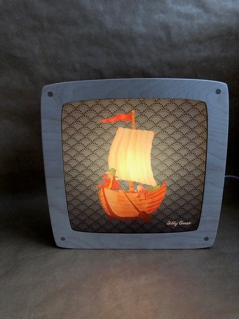 Toverplaat Boot - Silly Goose