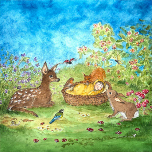 Toverplaat Forest Slumber Silhouette – Eentje van Margo