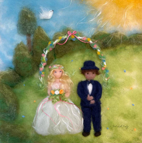 Toverplaat F12. Pinksterbruidje – Het Wol Feetje