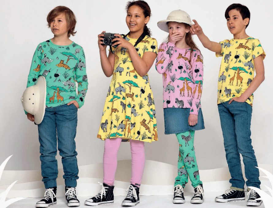 Jurk / Twirl Dress SS Safari Lemon - Villervalla