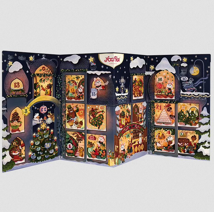 Adventskalender & Christmas Calender 2023 - 24st. - Yogi Tea Organic