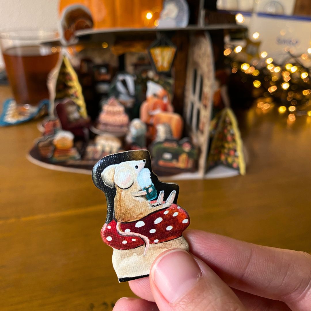 Adventskalender De boekwinkel – the bookish advent calendar - Illustrator under a Blankie