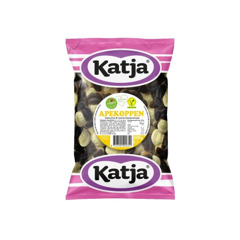 Apekoppen 255 of 500 Gram (Vegan) - Katja