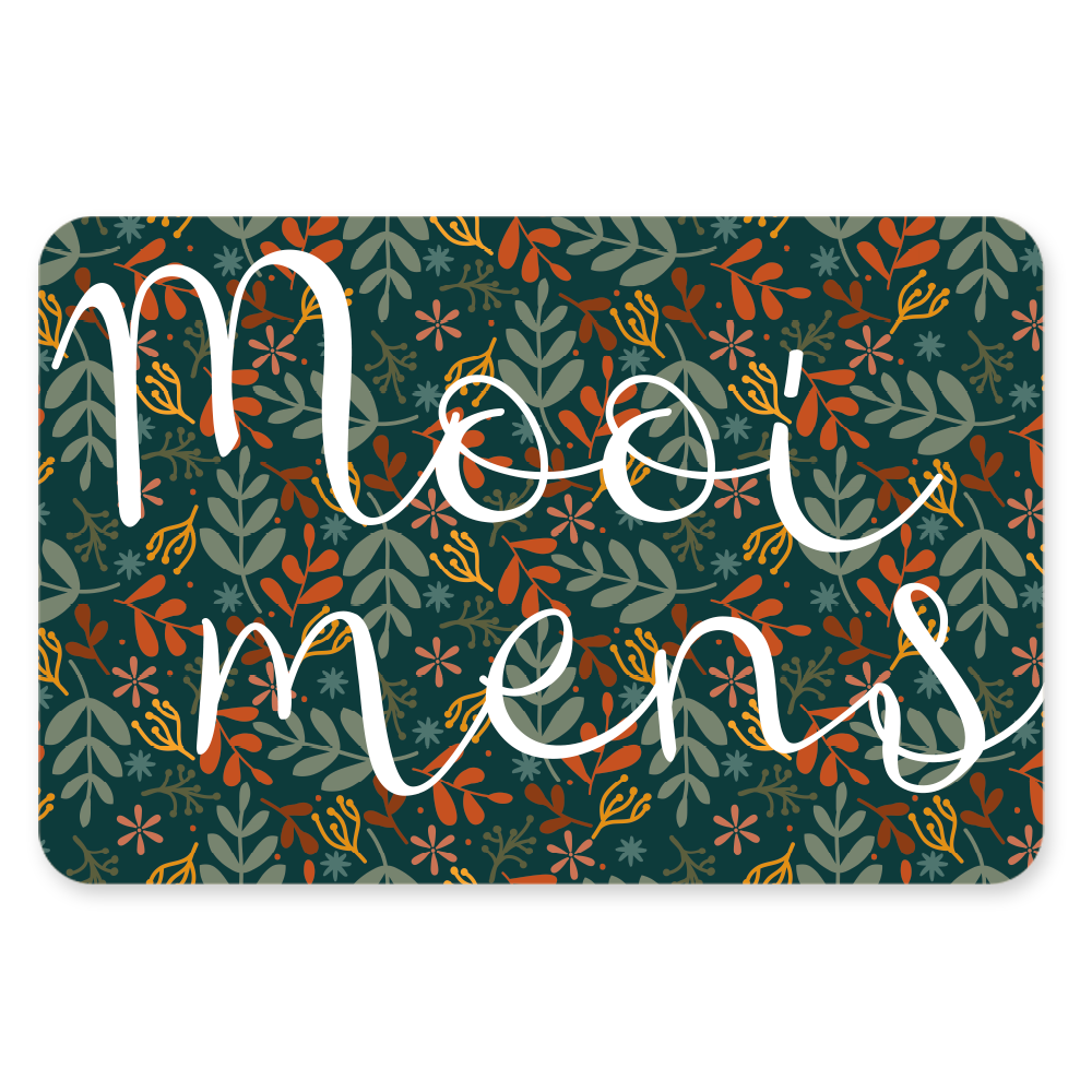 Postkaart Mooi mens - Silly Goose