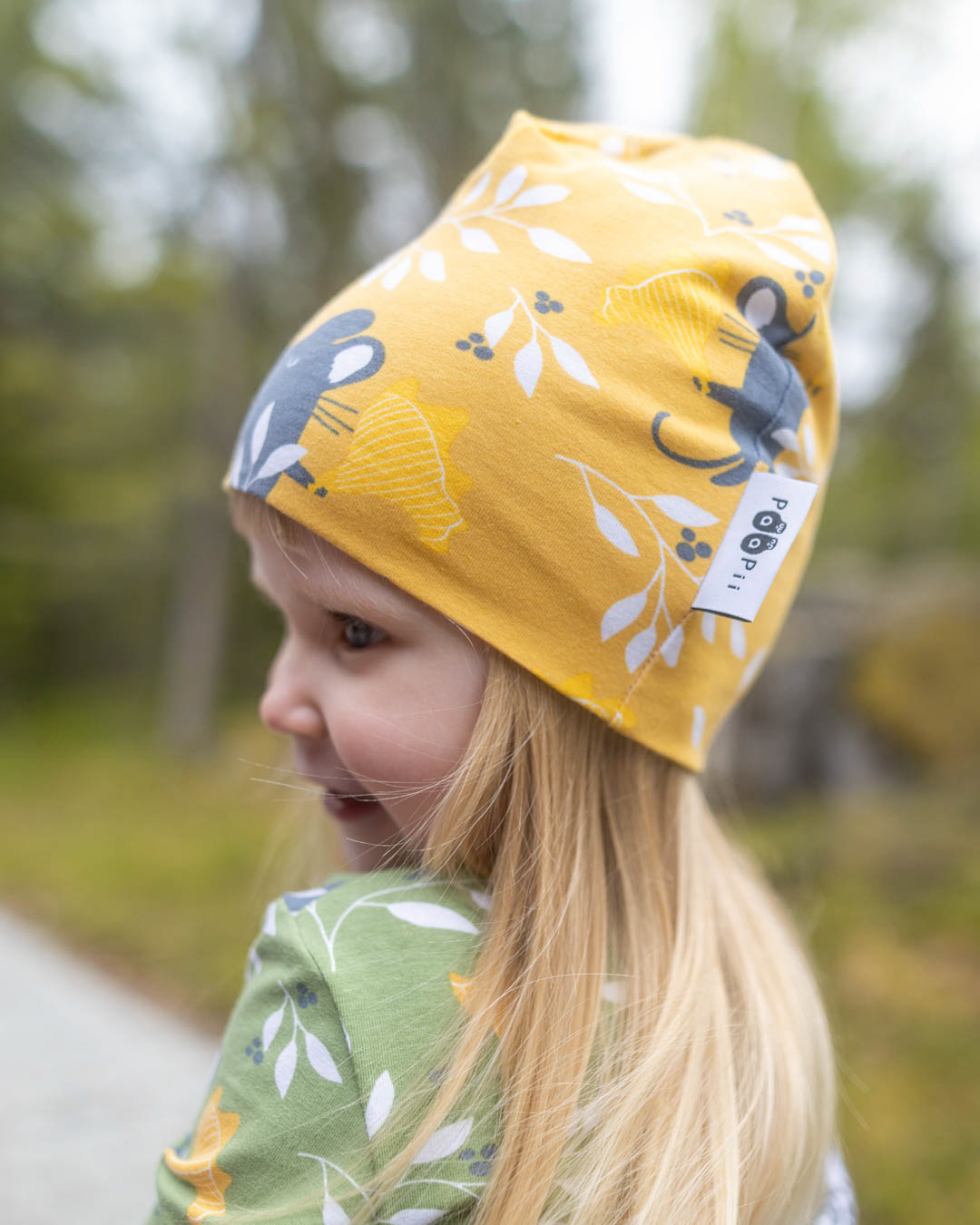 Muts Beanie Chanterelle Ochre – Paapii Design