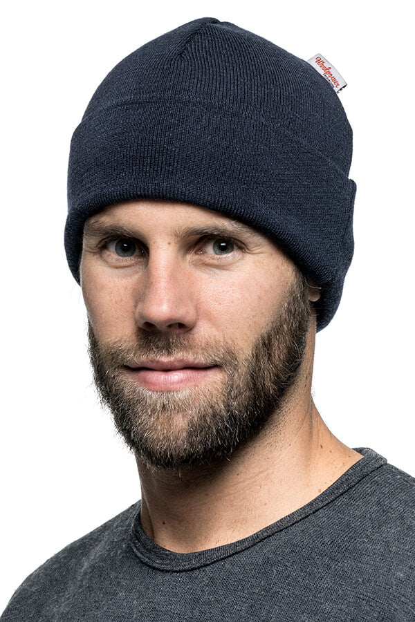 Muts / Beanie Classic Dark Navy - Woolpower
