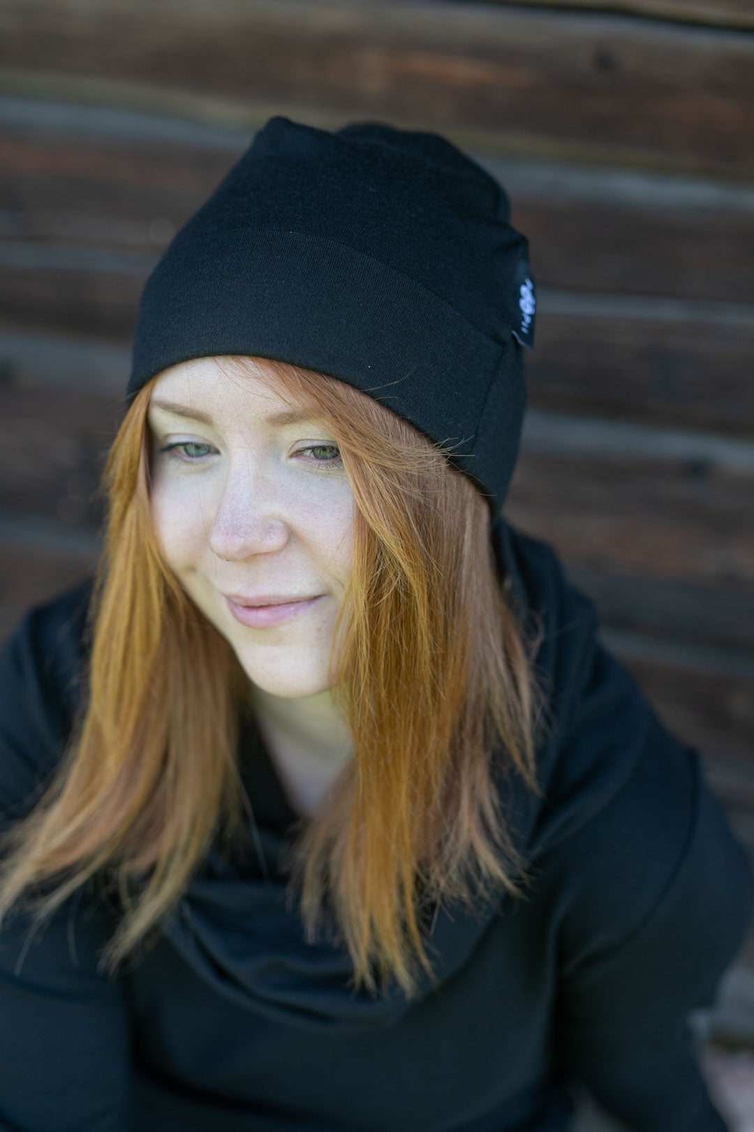 Muts / Beanie merinowol Black – Paapii Design