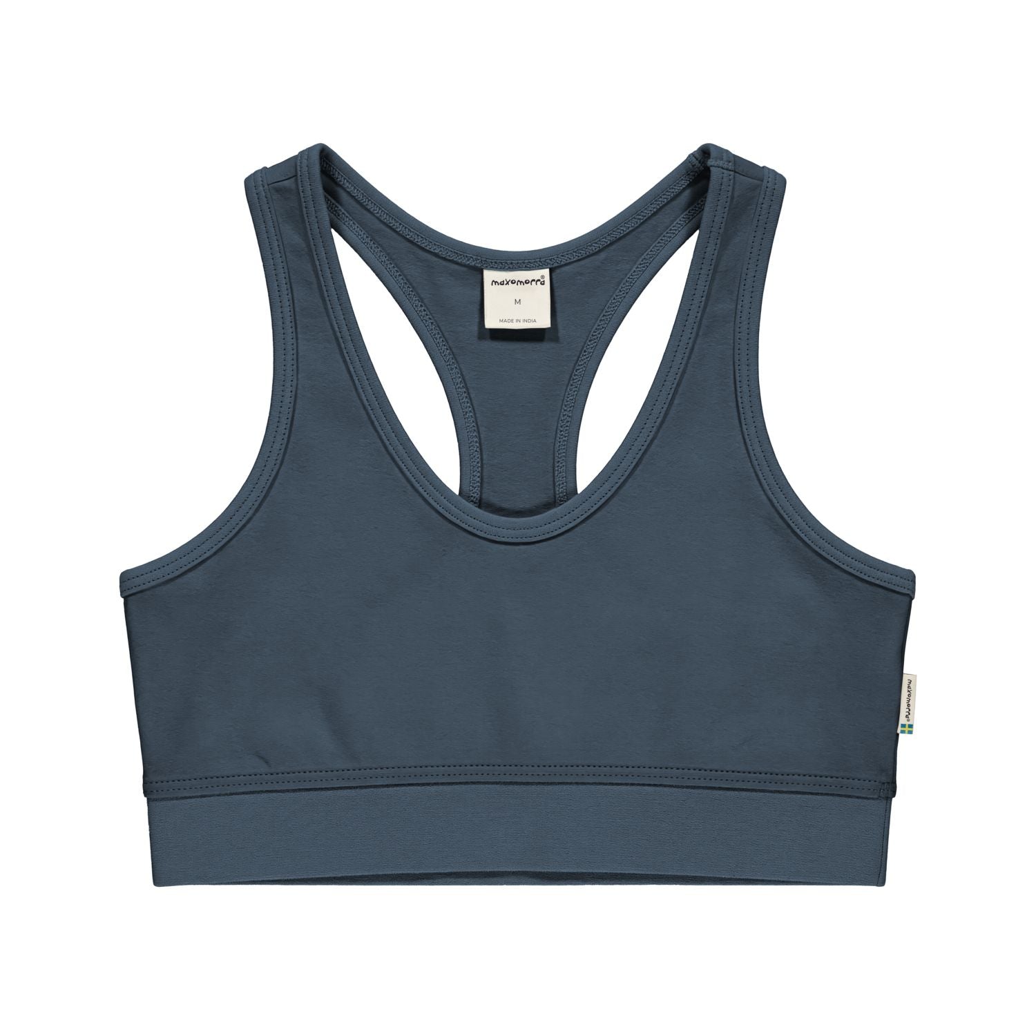 Top Comfort Woman Solid Blue - Maxomorra