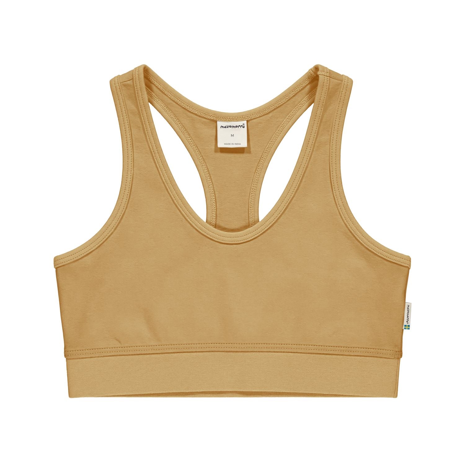 Top Comfort Woman Solid Mustard - Maxomorra