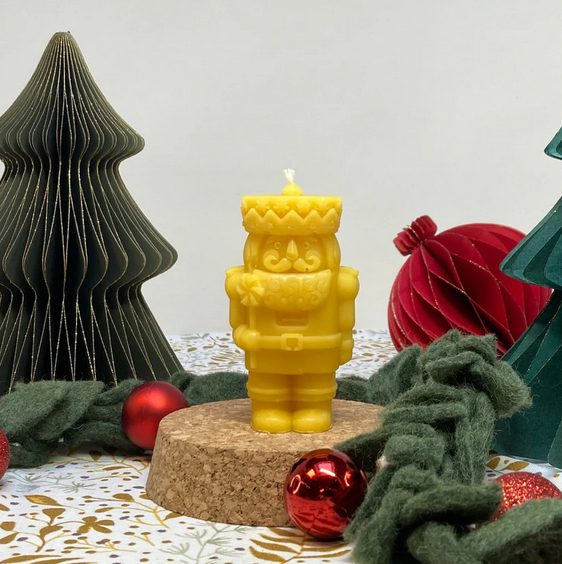 De Notenkraker Bijenwas kaars – De Muisjes