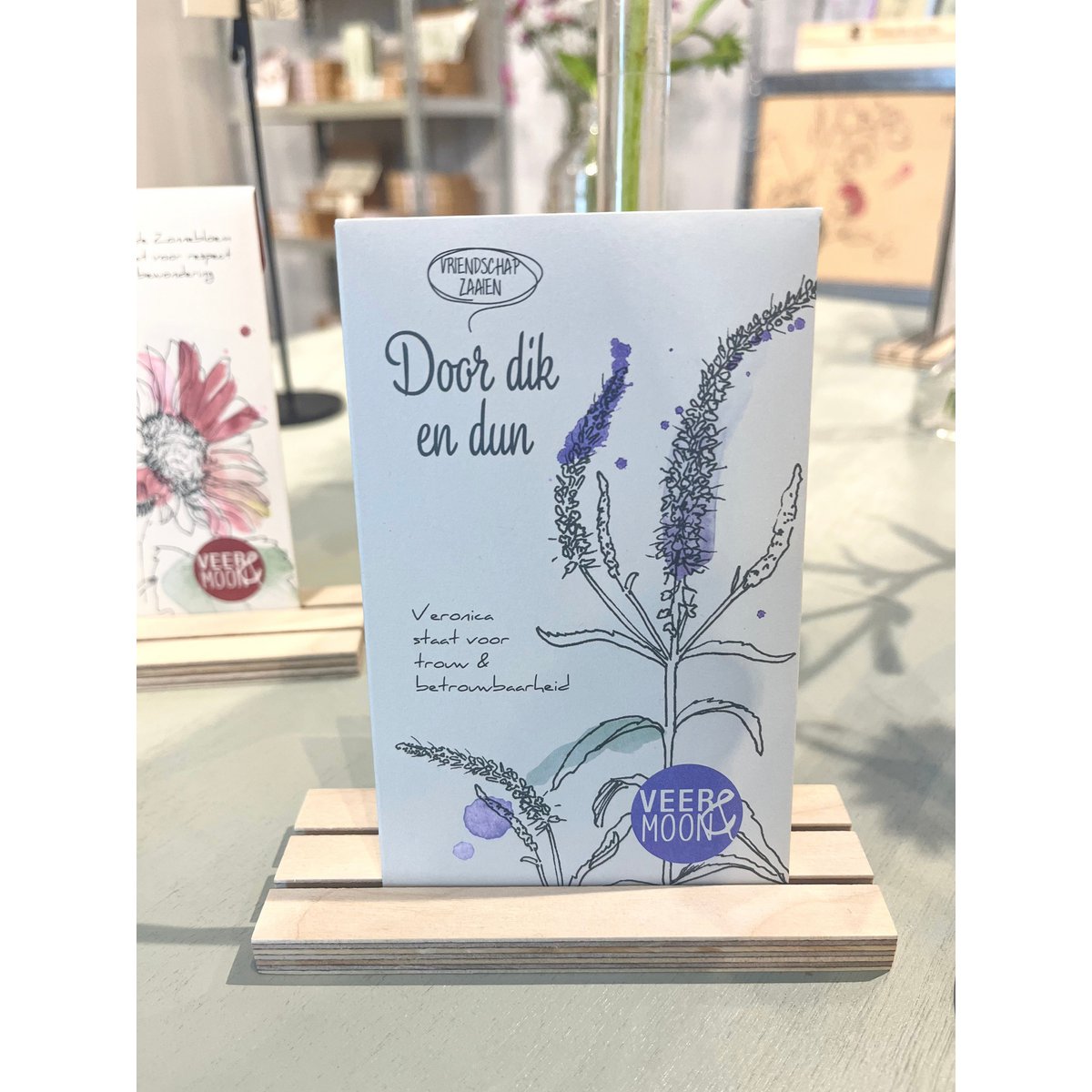 Bloemenzaden 'Door dik en dun' met Veronica - Veer&Moon