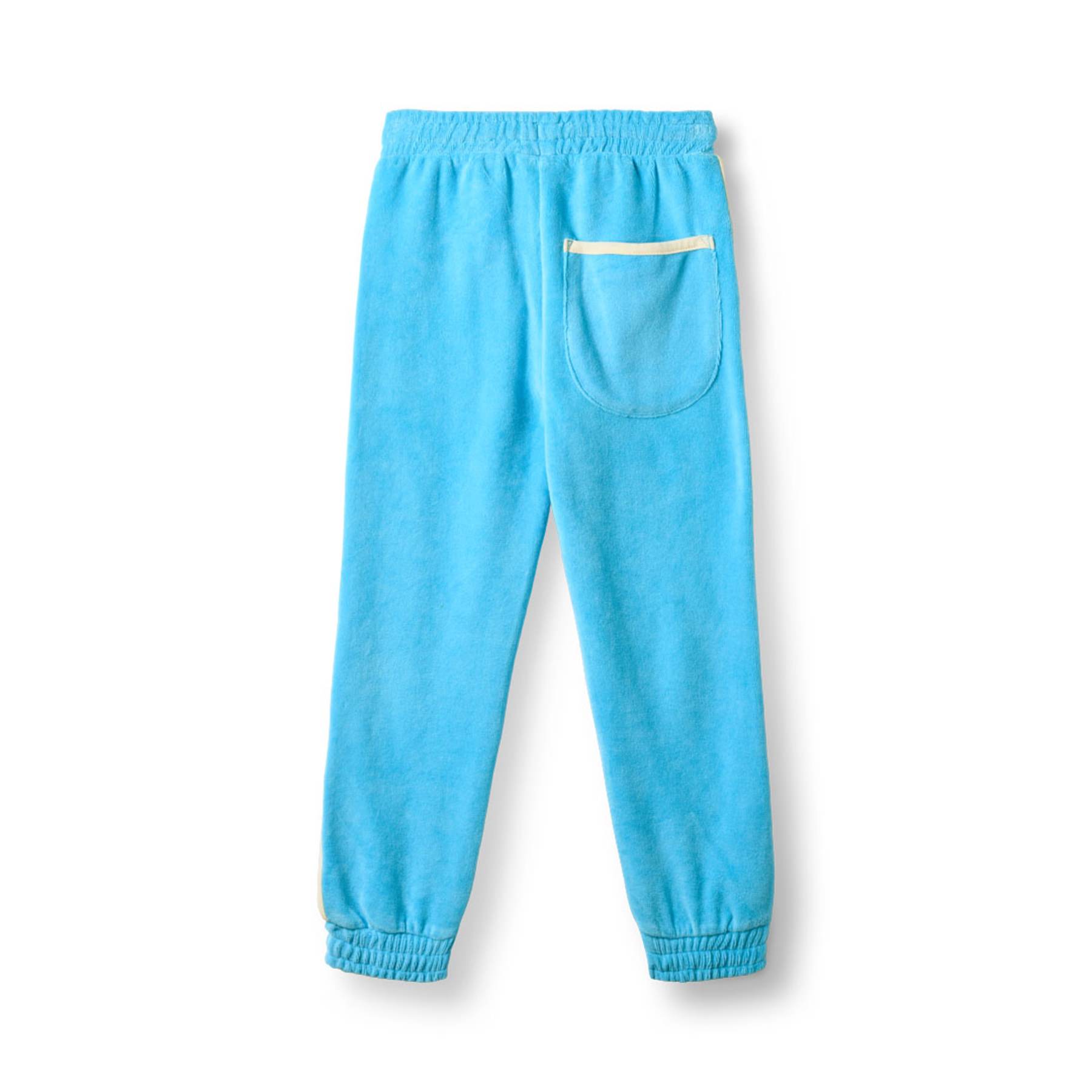 Broek / Yapeen Velour Pants Pool Blue - Småfolk