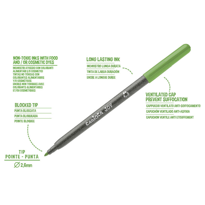 Losse Eco Family Joy Viltstift - 71% recycled plastic - Carioca