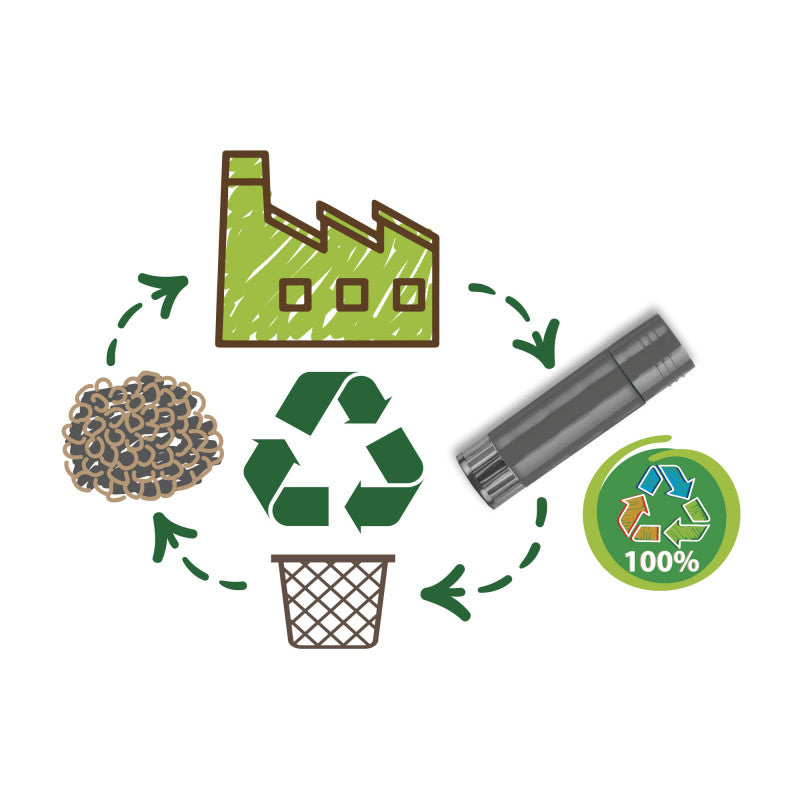 ECO Family Plakstift 2-pack - 100% recycled plastic - Carioca