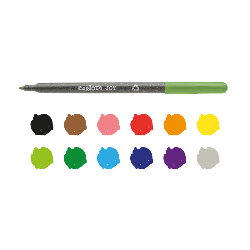 Losse Eco Family Joy Viltstift - 71% recycled plastic - Carioca