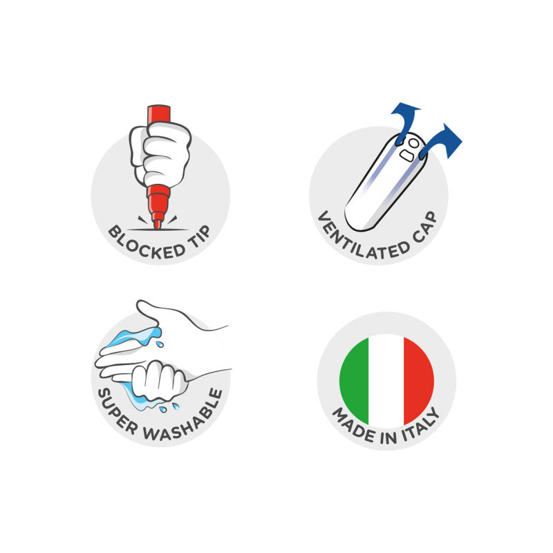 Eco Family Joy Viltstiften 12-pack - 71% recycled plastic - Carioca