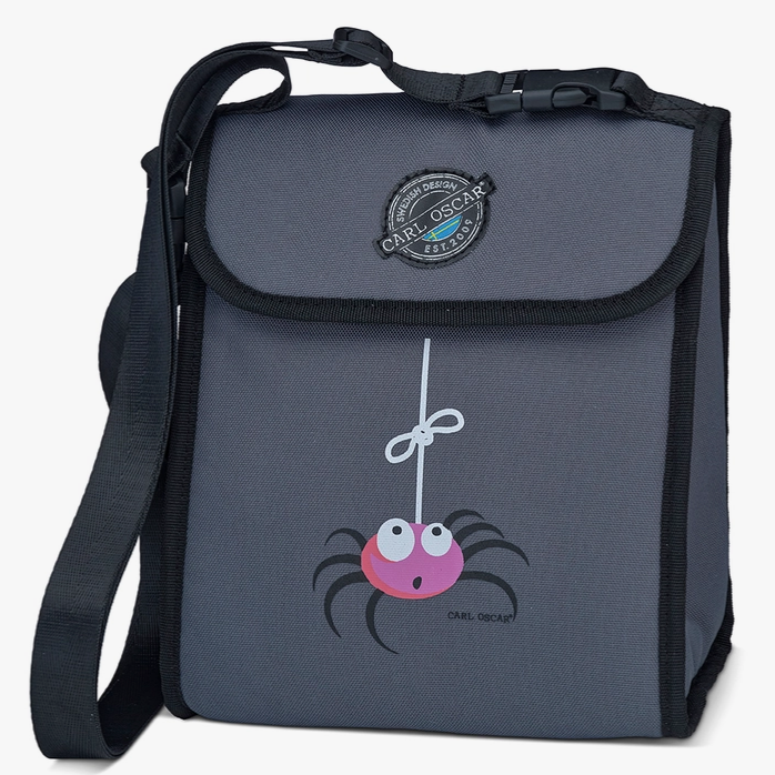 Kids Koeltas Pack n’ Snack™ Cooler Bag 5 L Spider Grey – Carl Oscar